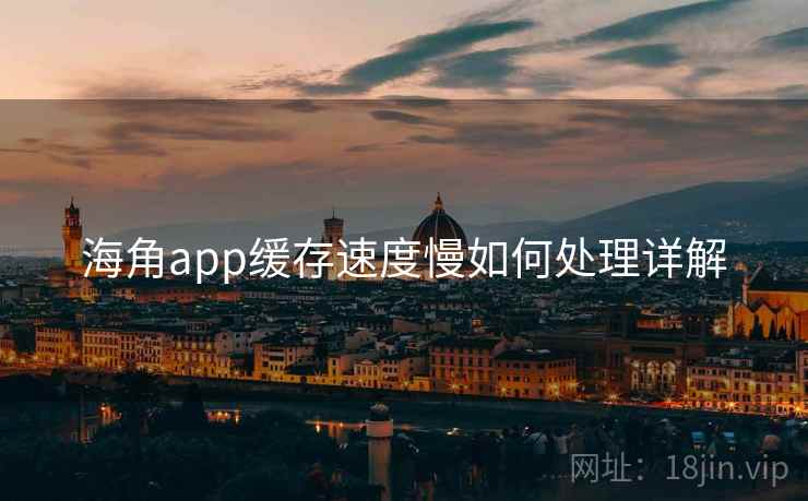 海角app缓存速度慢如何处理详解  第2张