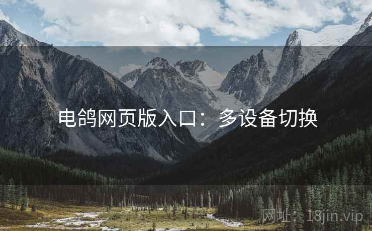 电鸽网页版入口：多设备切换  第1张