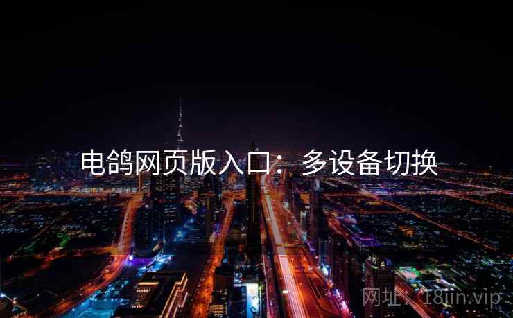 电鸽网页版入口：多设备切换  第2张