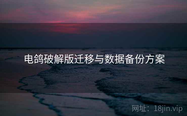 电鸽破解版迁移与数据备份方案  第1张