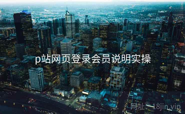 p站网页登录会员说明实操  第2张
