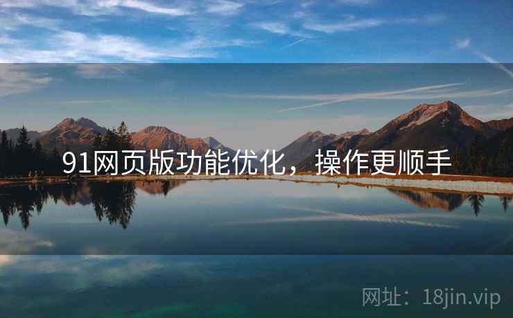 91网页版功能优化，操作更顺手  第2张