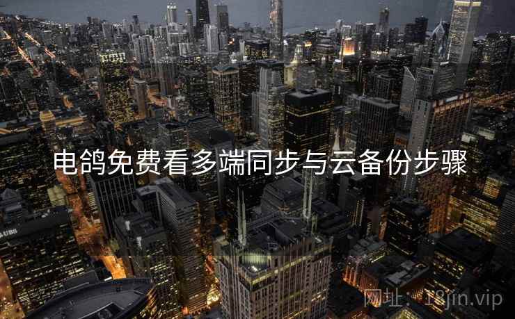 电鸽免费看多端同步与云备份步骤  第1张