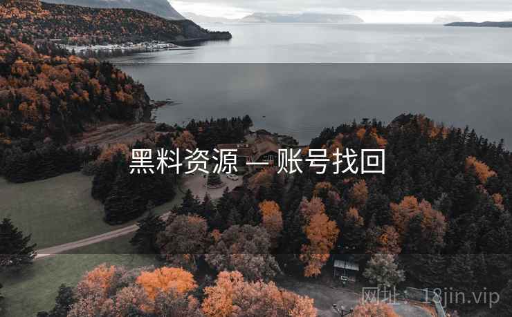 黑料资源 — 账号找回  第2张
